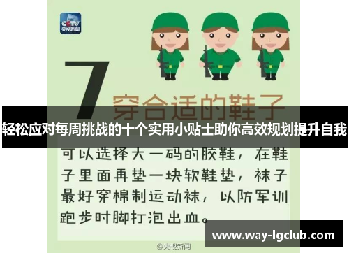 轻松应对每周挑战的十个实用小贴士助你高效规划提升自我