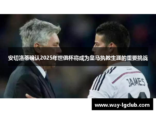 安切洛蒂确认2025年世俱杯将成为皇马执教生涯的重要挑战